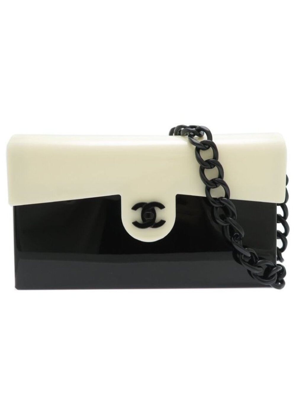 Chanel Shoulder Plastic Bag